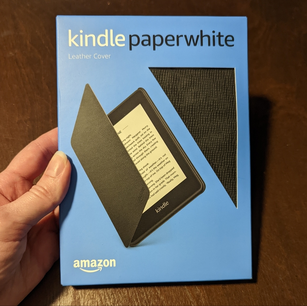 Brand New Kindle Leather Cover